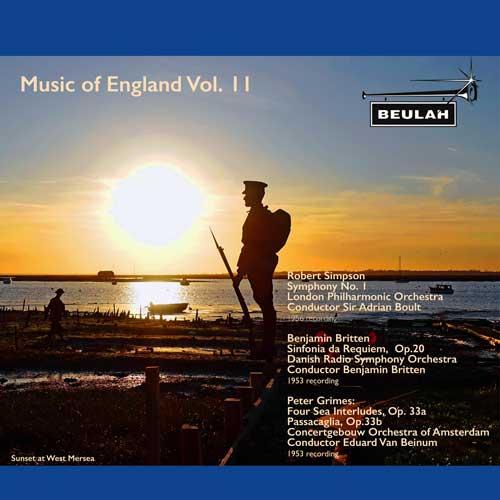 11PD76 music of england volume 11 simpson britten