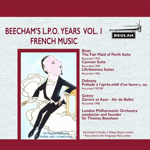 15PDR4 Beecham's LPO Years  Vol 1 French Music