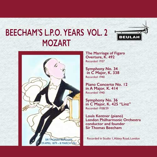 16PDR4 Beecham's LPO Years  Vol 2 Mozart