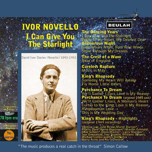 Ivor Novello - I can give you the starlight