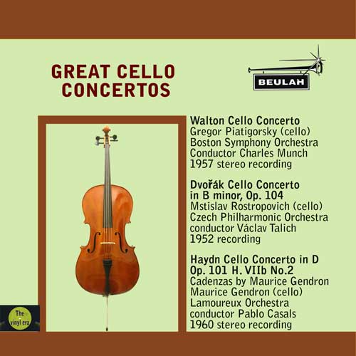 great cello concertos