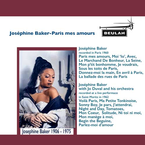 1PDR42 Josephine Baker paris mes amour 
