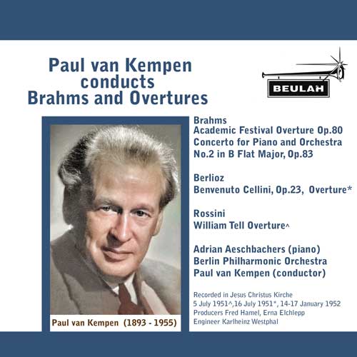 1PDR69 Paul van kempen conducts Brahms and overtures