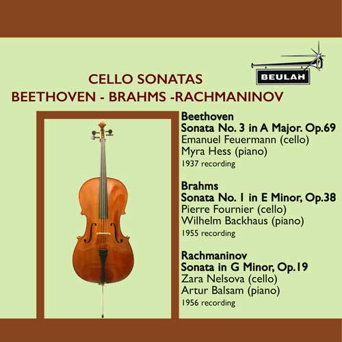 1ps83 cello sonatas by brahms beethoven and rachmaninov