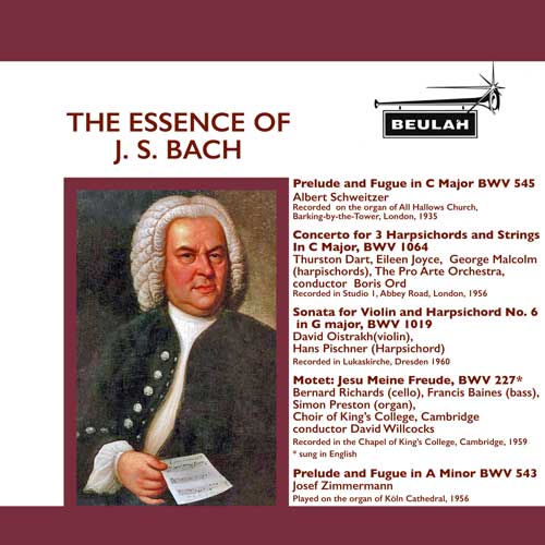 1PS97 the essence of JS Bach