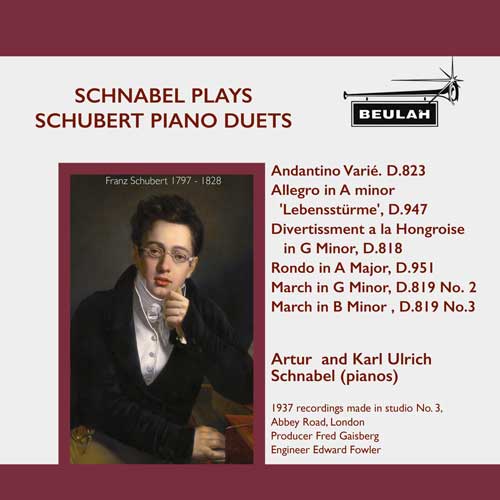 3PS93 schnabell plays schubert piano duets