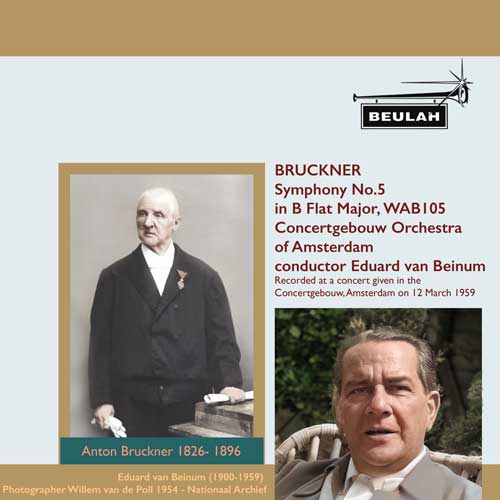 7PD17 bruckner symphony  number 5 Eduard Van Beinum