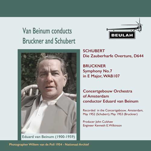 8PD17 van beinum conducts Bruckner and Schubert