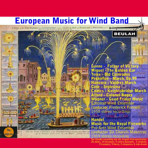 European music for wind band